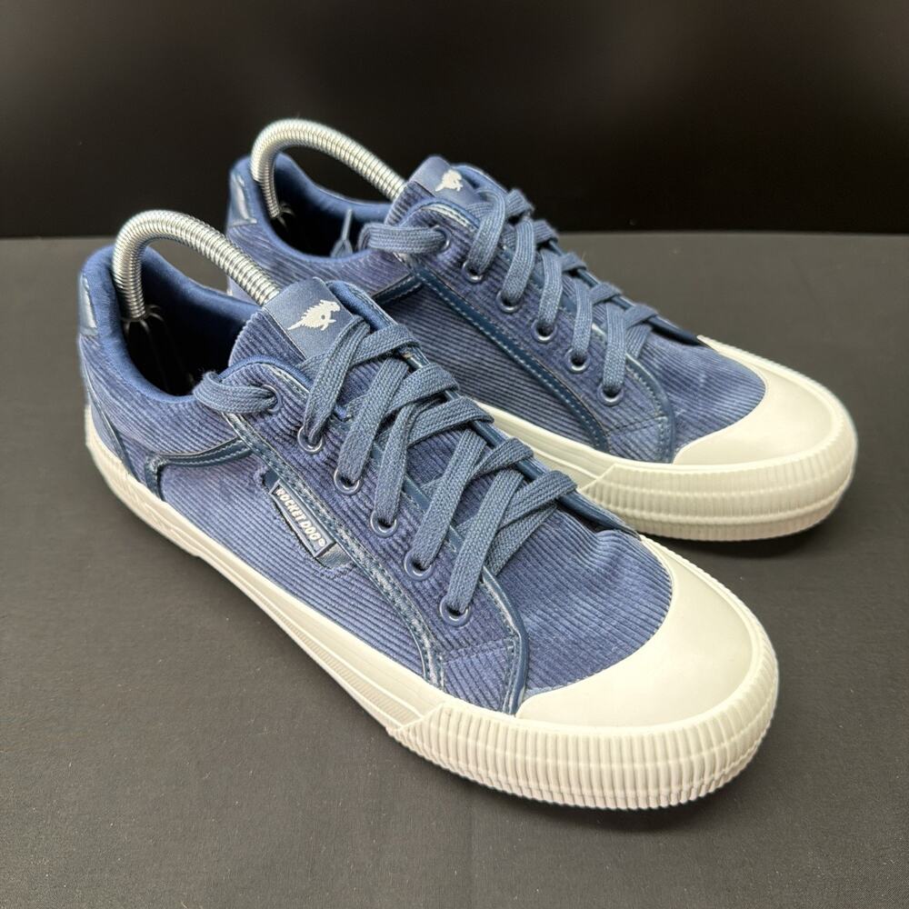 Rocket Dog Cheery Womens Binding Slate Platform Lace Up Sneakers Size 9